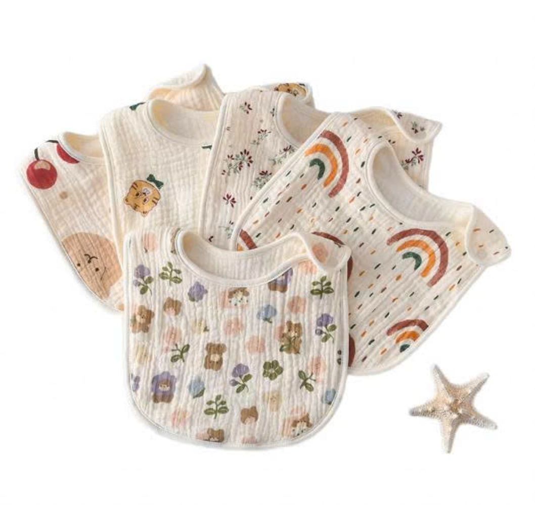 White with cartoon pattern