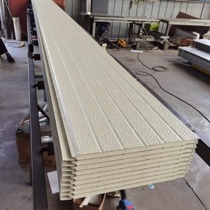Meilleur <span class=keywords><strong>prix</strong></span> PU polyuréthane revêtement mural extérieur panneaux sandwich vente chaude style design moderne en acier - Product Image 3