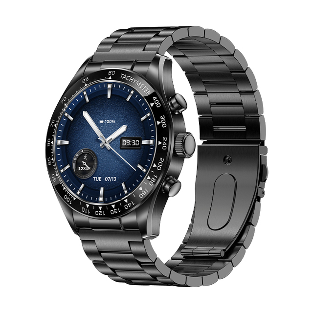 1.32" AMOLED Touch Screen S45B Running Cycling Sport Call Watches IP68 Waterproof Stainless Steel Luxury Smart Watch for Man