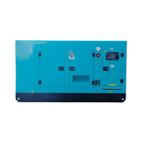 Générateur diesel silencieux à châssis ouvert RICARDO 10-400KW/KVA monophasé/triphasé avec ATS intelligent, système de refroidissement par eau, efficacité de 95%