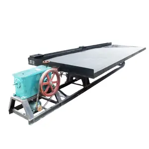 Gravity Wilfley Wet 6S Shaking Table Concentrating Copper Gold Sorting with fiberglass deck/mineral separator