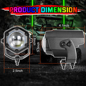 12 वी 24 वी वायरलेस रिमोट कंट्रोल रॉकर स्विच नियंत्रण rgbw रंग नेतृत्व लेजर व्हिप प्रकाश - Product Image 2