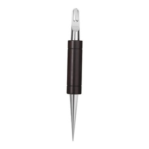 Ebony coffee latte art needle, stainless steel latte art <b>pen</b>, professional crochet needle, carving needle - Product Image 2
