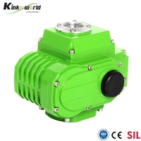 Actionneur électrique rotatif DC 12V 24V AC 220V 380V 415V pour mécanisme de direction de gouvernail marin commercial