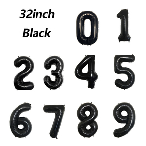 <span class=keywords><strong>Palloncini</strong></span> in Alluminio a Forma di Numero da 32 Pollici in Oro Rosa, Argento, Nero e Verde, <span class=keywords><strong>Decorazioni</strong></span> per Feste, <span class=keywords><strong>Halloween</strong></span> e Lauree - Product Image 4