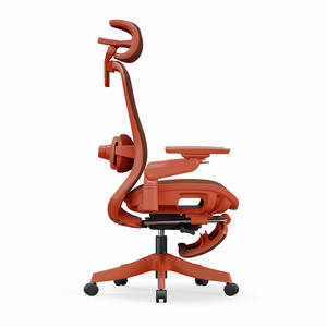 Silla de Masaje Eléctrica Ergonómica para Oficina, Nuevo Diseño, Totalmente de Malla, Cómoda, con Reposapiés, Sillas de Oficina - Product Image 4