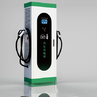 Nouvelle borne de recharge murale AC/DC pour véhicules électriques, 7-180 kW, station de recharge rapide, protection IP54, 4G/Ethernet, BYD/Tesla