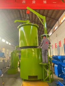 فرن كربنة متنقل مع تحكم ذكي في درجة الحرارة للخشب والقش وقشر جوز الهند - Product Image 1