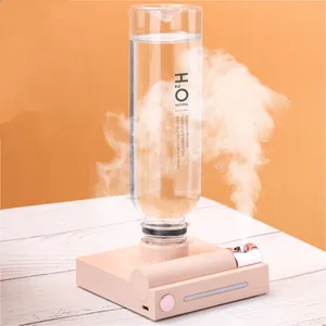 Rechargeable Aromatherapy Humidificador USB Aroma Air Diffuser Water Bottle Portable Humidifier With Night Lamp For Travel