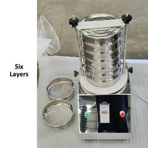 <span class=keywords><strong>Machine</strong></span> à tamis de laboratoire pour analyse par tamis vibrant, équipement de traitement alimentaire, type circulaire 220V - Product Image 5