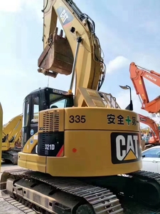 Excavatrice sur chenilles CAT 321D de 21 tonnes avec godet et marquage de sécurité - Product Image 1