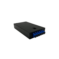 Boîtier de raccordement fibre optique mural 6 ports SC, boîte terminale fibre optique à fixation rapide, coffret de jonction fibre optique en métal épaissi