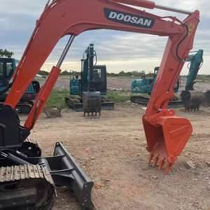 รถขุดตีนตะขาบ5Ton DX60 Doosan มือสองพร้อมส่วนประกอบกระปุกเกียร์หลักที่มี DH55 DH70 - Product Image 3