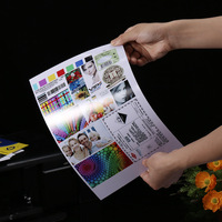 Feuille de carton imprimable par jet d'encre PVC |   Matériel pour cartes d'identité blanches pour la fabrication de cartes de membre, badges professionnels et cartes d'accès, kit d'essai 25+48+25