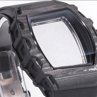 Weihnachtsgeschenk Hochwertige 3802 Mechanische Uhr Maßgefertigtes Tourbillon-Uhrwerk Herren Mode Sport Automatikuhr