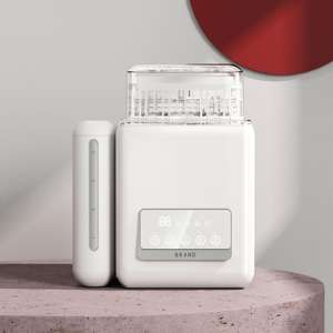 Lave-biberons électrique automatique à air chaud 72H pour 6 à 8 biberons, avec fonction air frais - Product Image 3