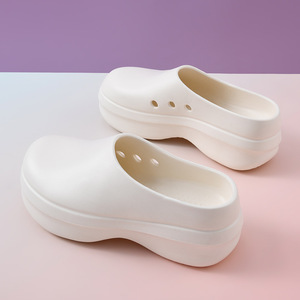 Scarpe <span class=keywords><strong>da</strong></span> cucina impermeabili che aumentano l'altezza <span class=keywords><strong>da</strong></span> donna pantofole EVA pantofole antiscivolo <span class=keywords><strong>da</strong></span> cucina per le coppie comode - Product Image 4