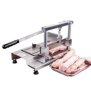 Stainless Steel Manual Frozen Meat & Bone Cutting Machine Restaurant Home Use Food Shop Industries Cutting Bone Machine - Product Image 1