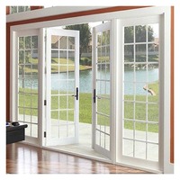 Portes en aluminium modernes avec cadre robuste, double vitrage, ouverture fluide, conception à rupture de pont thermique, porte en aluminium à double vitrage