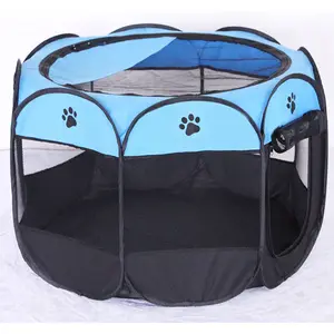 Große Hundekäfigößer Hundekennel für den Außenbereich Käfig für große Katze Haustier Zelt Tierkennel Katzenkäfig Katzen-Spielstift