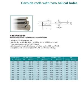 Rohlinge aus extrudierten Wolfram carbid stangen für Bohrmaschinen - Product Image 6