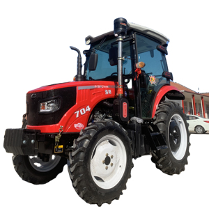 New 200HP 4x4 air-conditioned cab diesel engine tractor, 4WD wheel tractor with gear-driven pump and transmission - Product Image 6