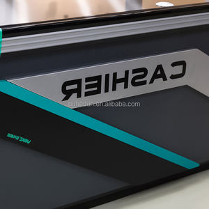 Para kutusu delikli özelleştirilmiş renk otomatik konveyör marketten süpermarket nakit sayacı - Product Image 5