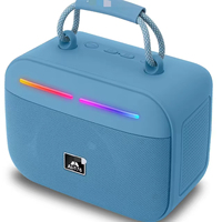 Enceinte Bluetooth portable 10W Boombox, haut-parleur sans fil pour l'extérieur, lecteur de musique, caisson de basses, cadeau pour la maison, enceinte Boss