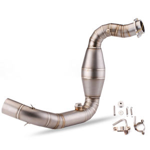 Sistema de Escape para Motocicleta Apto para <span class=keywords><strong>BMW</strong></span> G310 R GS <span class=keywords><strong>G310R</strong></span> G310GS 2017-2024, Tubo de Conexión Frontal de 51 mm, Silenciador de Escape para <span class=keywords><strong>Moto</strong></span> - Product Image 1