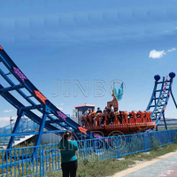 Équipement de parc d'attractions Ufo passionnant méga disco volant amusant manèges à thème divertissement équipement d'attraction extrême ufo