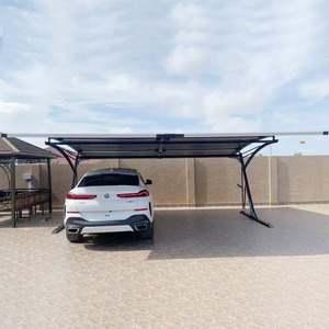 Garage de voiture privé de haute qualité, style moderne et simple, prêt à être expédié, marchandises en stock avec bois traité sous pression naturel - Product Image 2