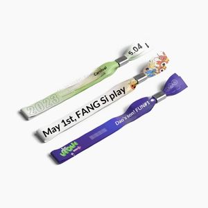 Pulsera de Cinta Personalizada con Logotipo Impreso para Conciertos, Parques Infantiles, Entradas a Parques de Atracciones - Impresión por Transferencia Térmica - Product Image 4