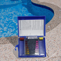 Kit de test DPD portable avec 2x10 comprimés en emballage ABS