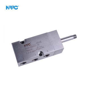 Válvula Solenoide de Acero Inoxidable SUS316 de la Marca NPPC, Modelo SSM531-08 -E, Cabezal Único, Puerto de 1/4, Tipo de Montaje Namur, Piezas Neumáticas Manuales - Product Image 2