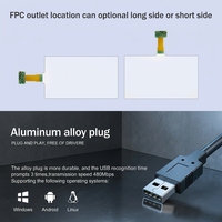 Film tactile capacitif ZXV XTB43 pouces avec 10 points de contact, faible consommation d'énergie, pour usage commercial ou domestique