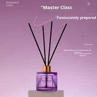 Diffuseur de parfum d'ambiance artisanal en forme de fleur 50 ml sans alcool, parfum longue durée, ensemble d'huiles essentielles