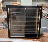 Vitrine à bijoux personnalisable, vitrine en verre transparent, présentoir pour montres, jade, objets anciens, articles de luxe, comptoir