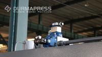 Cisaille hydraulique QC11Y à vitesse de coupe rapide avec contrôleur CNC DELEM DAC360, machine de découpe hydraulique