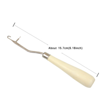 Kits de tapis à crochet en gros Crochet en bois pour outils d'extension de cheveux