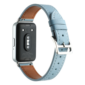 Le nouveau bracelet de montre en cuir confortable et doux à armure toile pour Samsung Galaxy Fit3 pour Galaxy Fit3 - Product Image 4