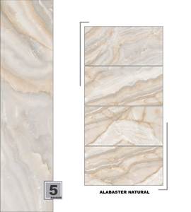 กระเบื้องเคลือบพอร์ซเลนขนาด 60x120 ซม. ออกแบบมาเพื่อการปูพื้นภายในระดับพรีเมียม ครอบคลุมพื้นที่ผนังกว้าง สวยงามทันสมัย และมีขนาดใหญ่ - Product Image 5