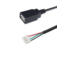 Cable USB a Macho a JST PHR de 4 Pines, Arnés de Cableado JST 4 a USB para PCB