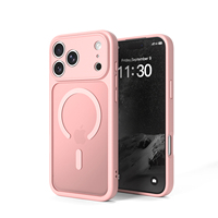 Coque de téléphone magnétique minimaliste en gros pour iPhone 17 Pro Max, givrée translucide, toucher soyeux, antichoc, Fundas