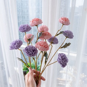 ดอกบัวประดิษฐ์ ก้านเดี่ยว สีชมพู สีขาว สำหรับตกแต่งงานแต่งงาน ตกแต่งบ้าน งานฝีมือ - Product Image 2