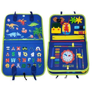 Nouveau septembre Montessori bébé jouets conception enfant en bas âge occupé conseil mode <span class=keywords><strong>jouet</strong></span> début éducatif - Product Image 2