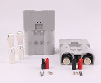 Conector de Doble Polo CHENF SBE 160A 320A Rojo/Gris/Azul, Retardante de Llama, Industrial, Baja Resistencia de Contacto, Resistente a Vibraciones