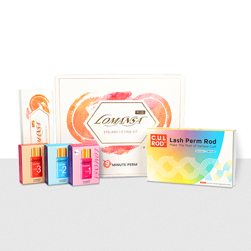 Набор для завивки ресниц lom3x Plus перманентный, набор для подтяжки, для стойкого роста, 9 минут