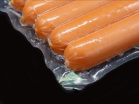 Machine d'emballage sous vide automatique de film de thermoformage pour saucisse, emballage de viande de machine de thermoformage DLZ