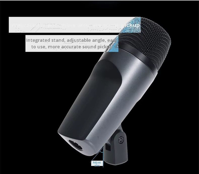 E602-II Guitar Instrument Microphone Dynamic Recording Made in China