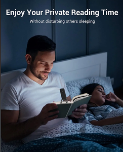 Lampe de bureau LED rechargeable USB en gros, portable, à clipser, pour la lecture et l'étude, avec protection oculaire - Product Image 4